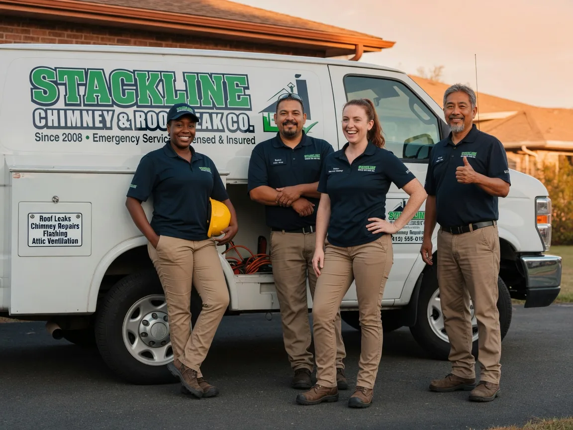 Chimney flashing repair company in Monett, MO